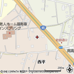青森県八戸市妙西平7-1周辺の地図