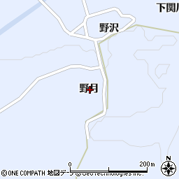 青森県三戸郡五戸町扇田野月周辺の地図