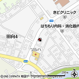 コスモセルフステーション田向ＳＳ周辺の地図