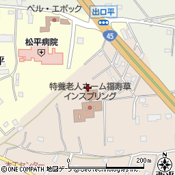 福寿草インスプリング周辺の地図