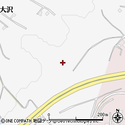 青森県八戸市糠塚大沢周辺の地図