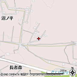 青森県八戸市田面木長者森21-11周辺の地図