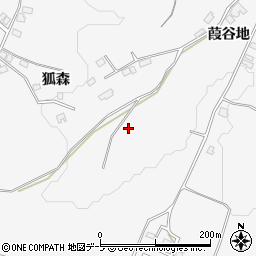 青森県八戸市糠塚葭谷地6-5周辺の地図
