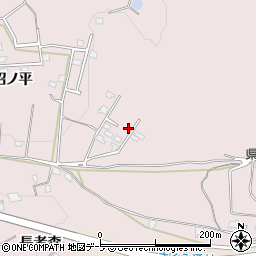 青森県八戸市田面木長者森21周辺の地図