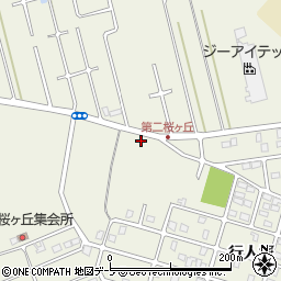 青森県八戸市大久保行人塚周辺の地図