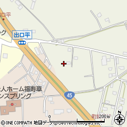 青森県八戸市大久保町畑西ノ平2-1周辺の地図