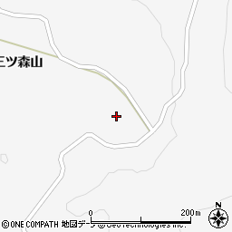 青森県平川市碇ヶ関古懸周辺の地図