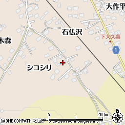 青森県八戸市鮫町シコシリ19-6周辺の地図