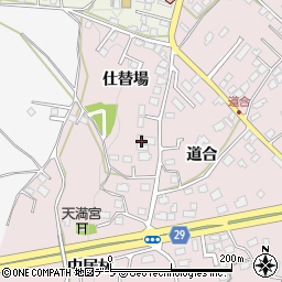 青森県八戸市中居林仕替場21周辺の地図