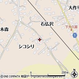 青森県八戸市鮫町シコシリ19-2周辺の地図