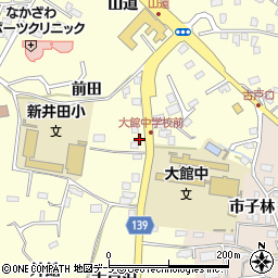 青森県八戸市新井田市子林17-30周辺の地図