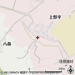 青森県八戸市田面木上野平85周辺の地図