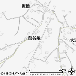 青森県八戸市糠塚葭谷地4周辺の地図