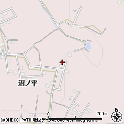青森県八戸市田面木沼ノ平41-2周辺の地図