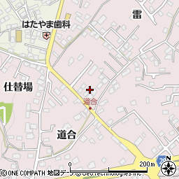 青森県八戸市中居林雷2周辺の地図