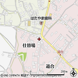 青森県八戸市中居林仕替場1周辺の地図