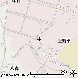 青森県八戸市田面木上野平79-1周辺の地図