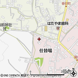 青森県八戸市中居林仕替場12周辺の地図