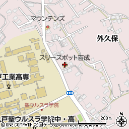 スリースポット吉成周辺の地図