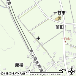 青森県八戸市櫛引前田22-3周辺の地図