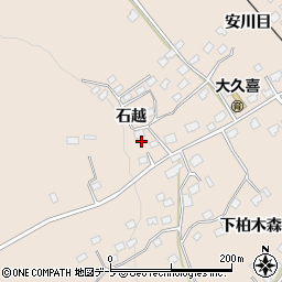 青森県八戸市鮫町石越2周辺の地図