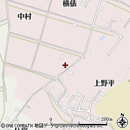 青森県八戸市田面木横俵23周辺の地図