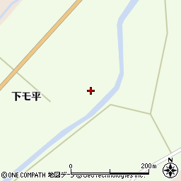 青森県五戸町（三戸郡）倉石又重（下大丘）周辺の地図