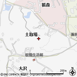 青森県八戸市糠塚土取場周辺の地図