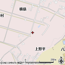 青森県八戸市田面木上野平78周辺の地図