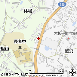 青森県八戸市糠塚蟹沢36-69周辺の地図