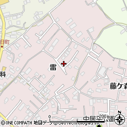 青森県八戸市中居林雷19周辺の地図