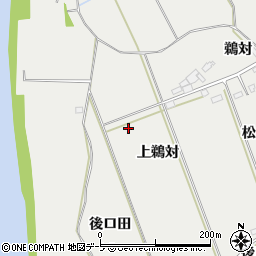 青森県八戸市八幡上鵜対周辺の地図