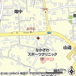 青森県八戸市新井田横町27周辺の地図