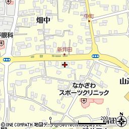 青森県八戸市新井田横町31周辺の地図