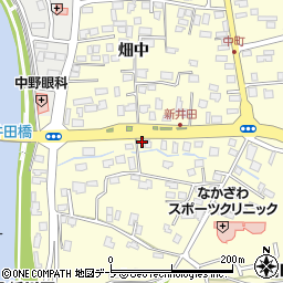 青森県八戸市新井田横町36周辺の地図