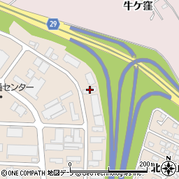 滝沢ハム八戸営業所周辺の地図