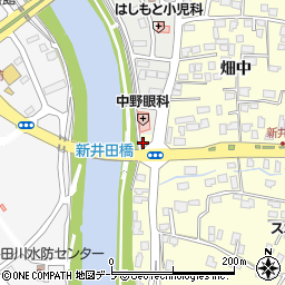 青森県八戸市新井田横町47周辺の地図