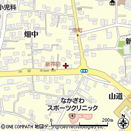 青森県八戸市新井田横町15周辺の地図