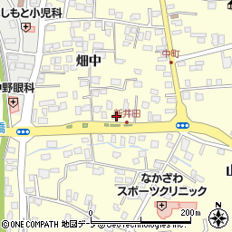 青森県八戸市新井田横町10周辺の地図