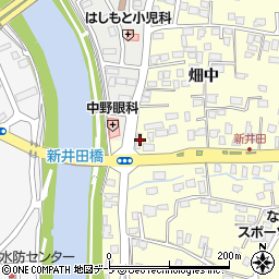 青森県八戸市新井田横町3周辺の地図