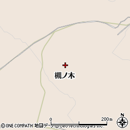 青森県八戸市鮫町槻ノ木周辺の地図