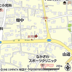 青森県八戸市新井田横町14周辺の地図
