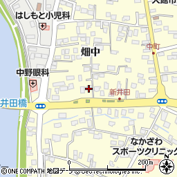 青森県八戸市新井田横町7周辺の地図