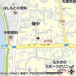 青森県八戸市新井田横町8周辺の地図