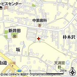 コーポ新井田周辺の地図