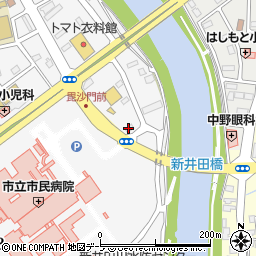 アイン薬局　八戸東店周辺の地図