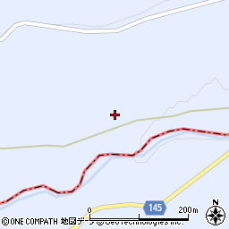 青森県十和田市滝沢五渡ノ上周辺の地図