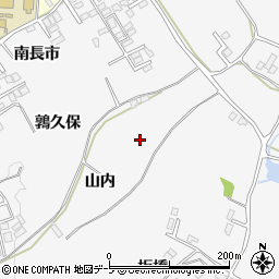 青森県八戸市糠塚山内周辺の地図