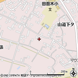 青森県八戸市田面木上野平5周辺の地図