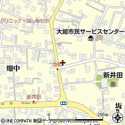 青森県八戸市新井田中町6周辺の地図